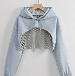 Crop hoodie